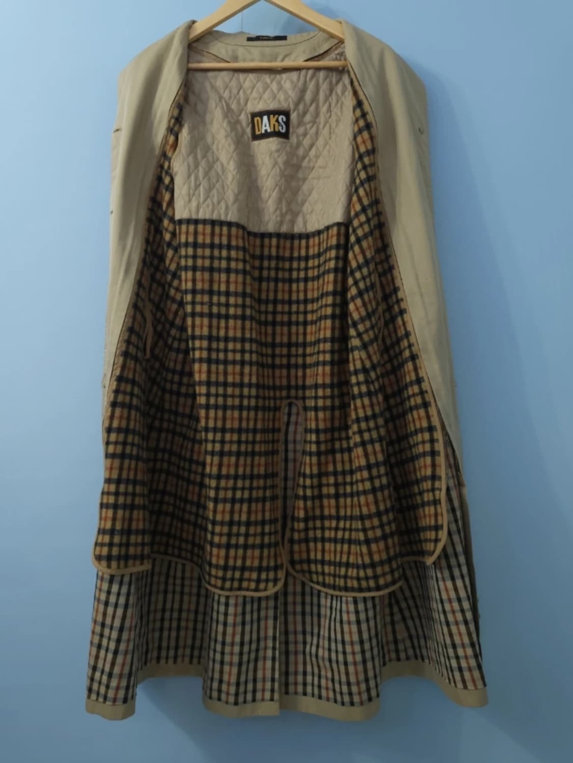 닥스 베이지 롱 트렌치 코트~66 상품이미지5