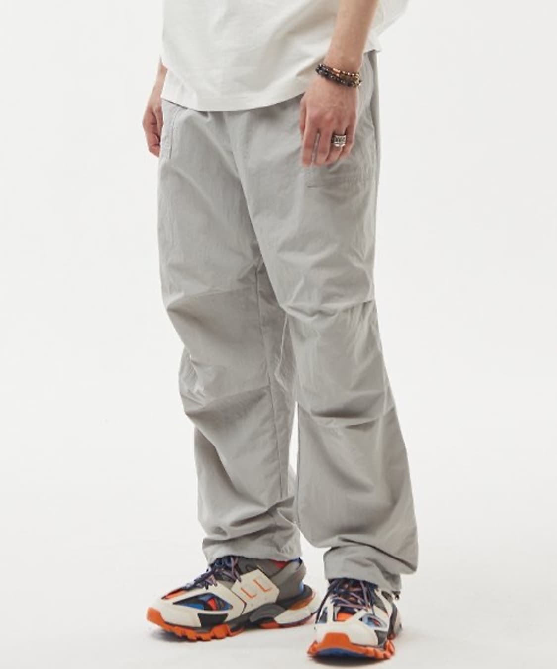 세븐셀라 나일론 루즈 파라슈트 조거팬츠 그레이 32 상품이미지1