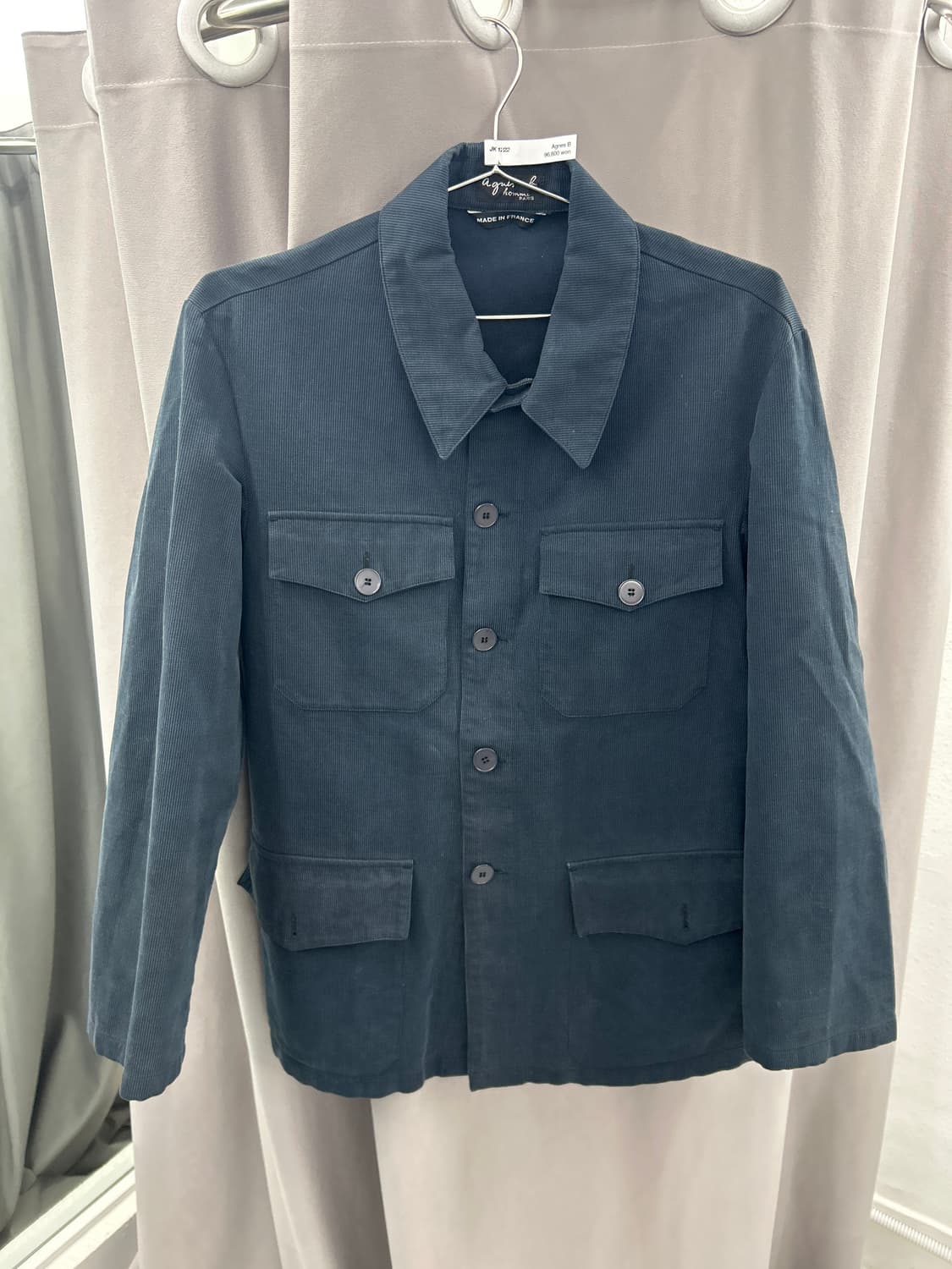 아네스베 더블포켓 코튼자켓 상품이미지1