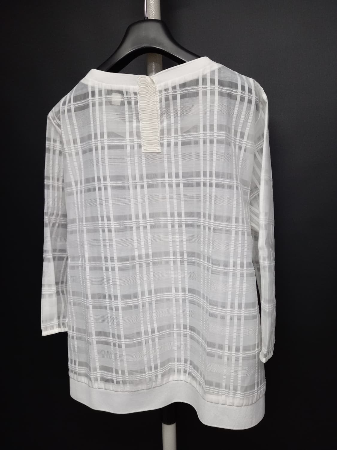새 J BY 정구호 오간자시스루 블라우스 88통통77 상품이미지5