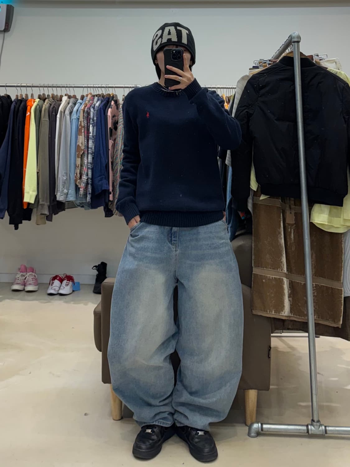 폴로 랄프로렌 니트 네이비 상품이미지6