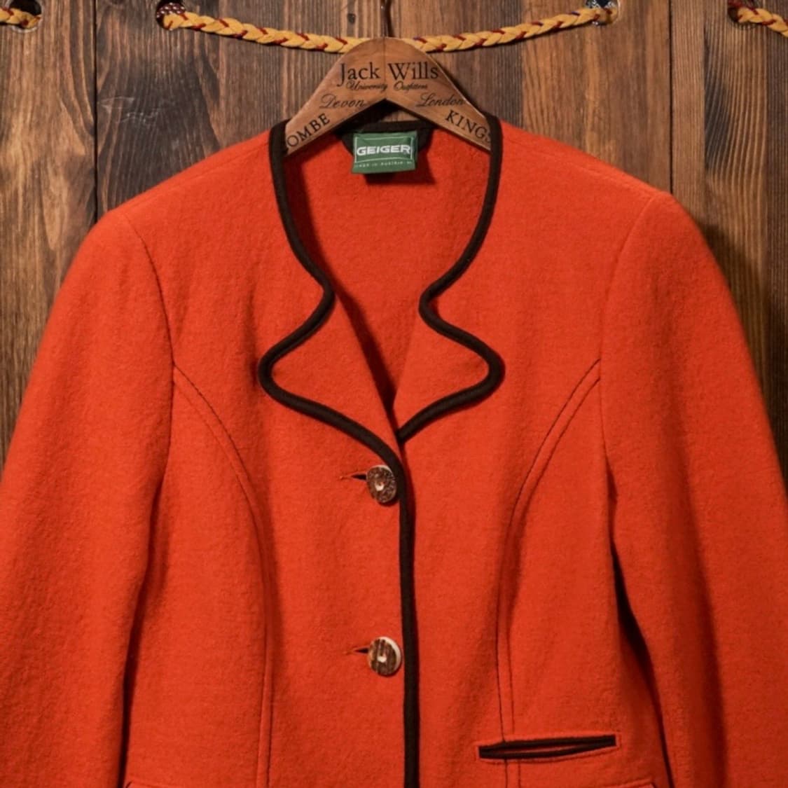 Gieger Austria 빈티지 울 자켓 상품이미지2