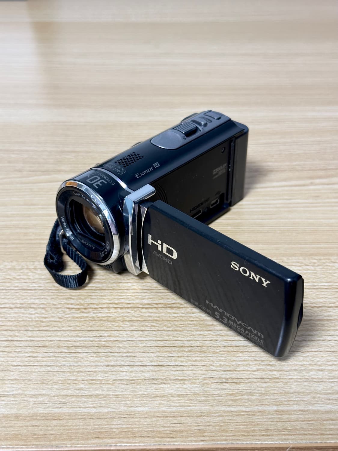 소니 핸디캠 HDR-CX190 HD 캠코더 디카 (작례O) 상품이미지1