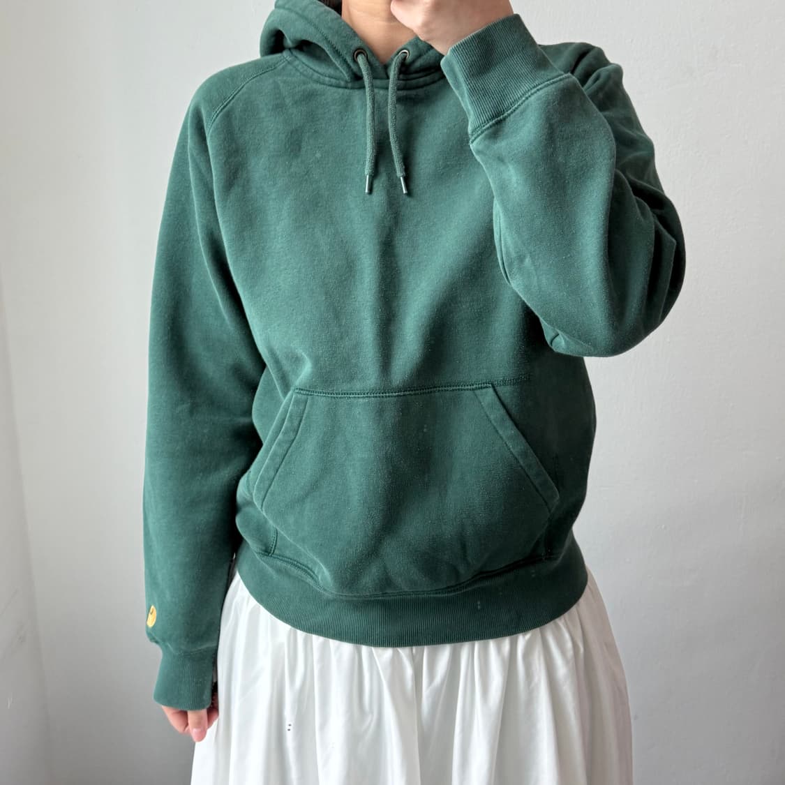[S] 칼하트 다크그린 후드티 상품이미지2