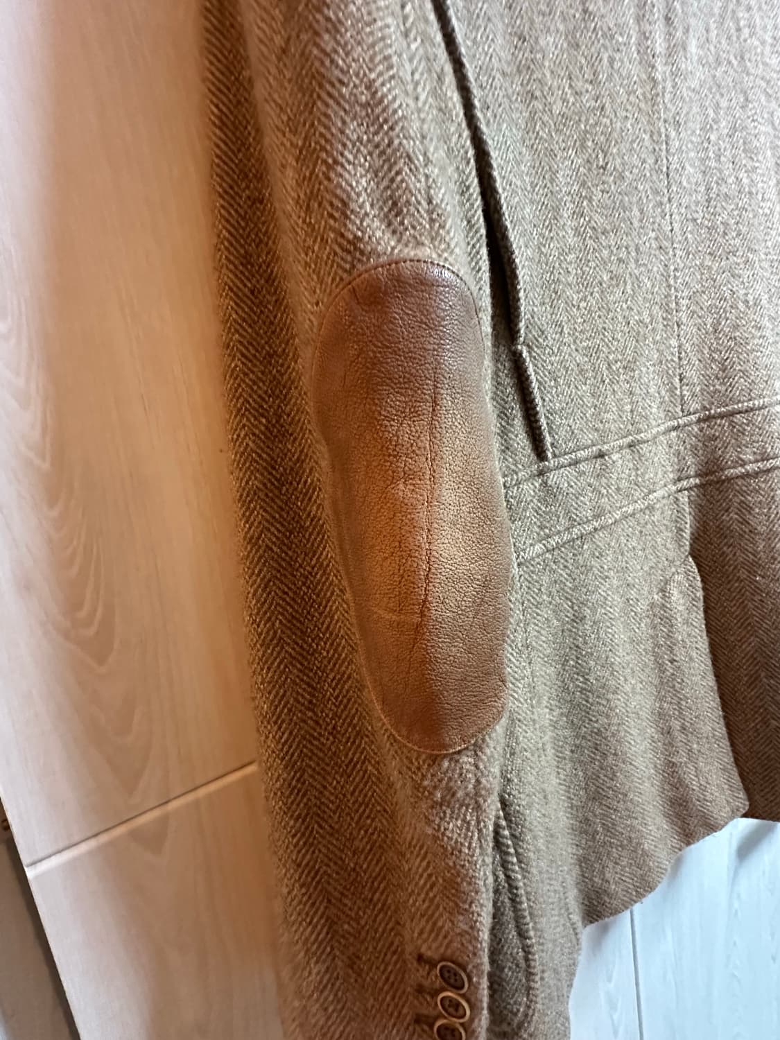 폴로 랄프로렌 헤링본 트위드 헌팅 자켓 상품이미지4