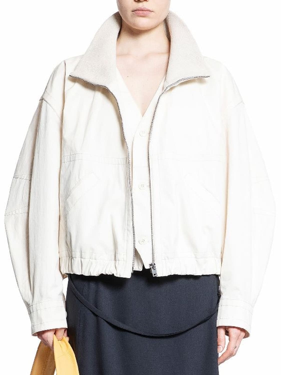 르메르 하이넥 레이어드 집업 자켓 상품이미지5