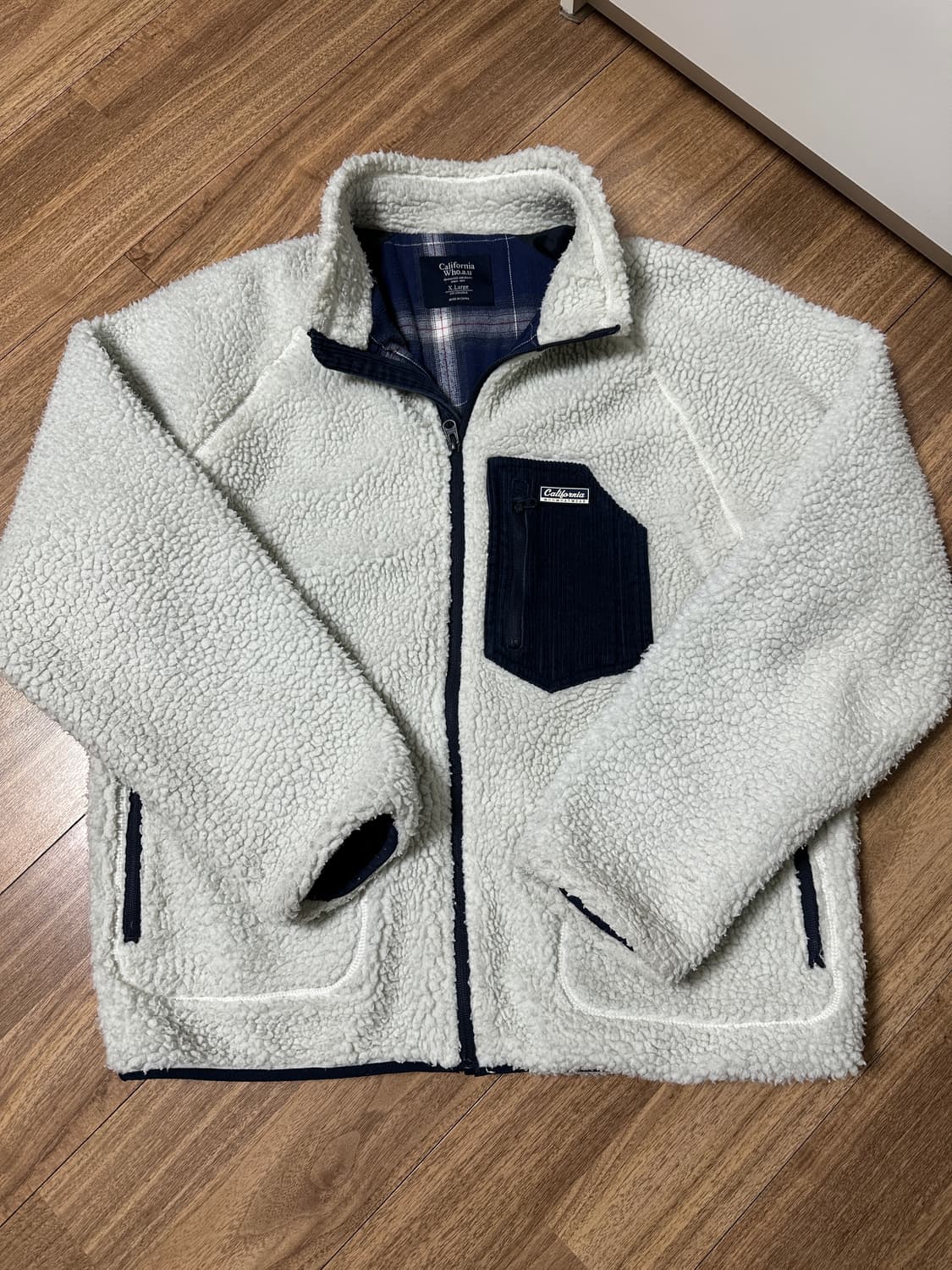 [XL] 후아유 테디 덤블 집업 양털 후리스 상품이미지1