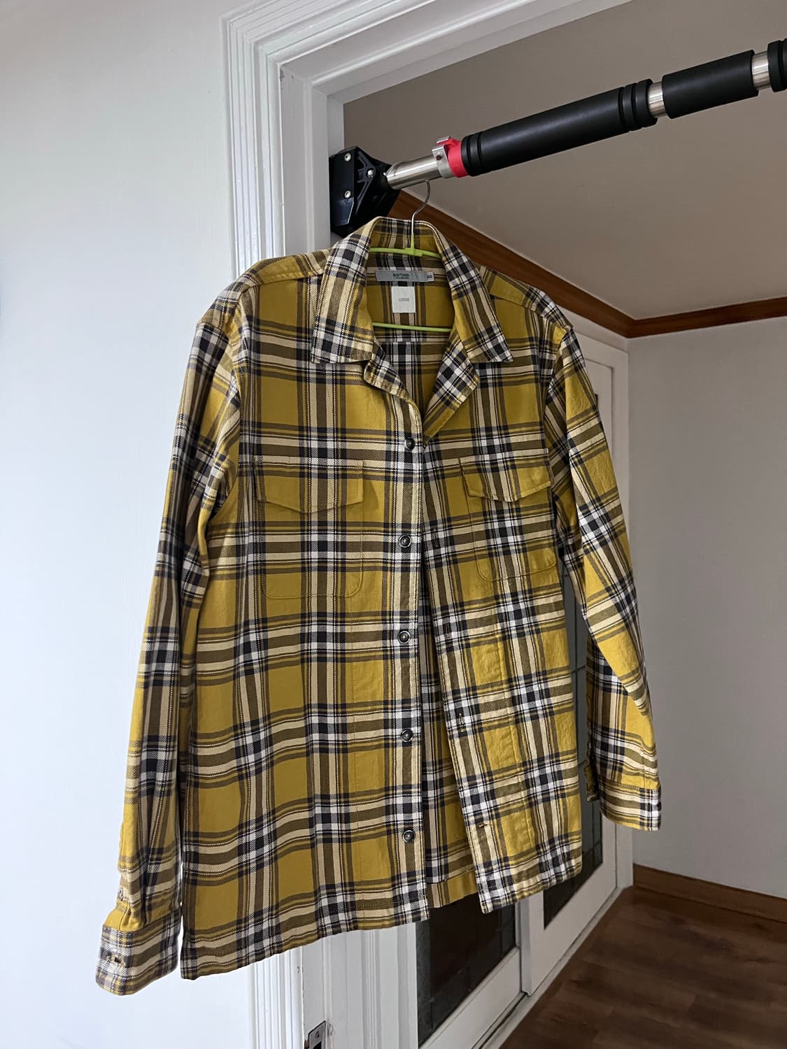 Series 시리즈 체크 자켓 100사이즈 판매 합니다 상품이미지1