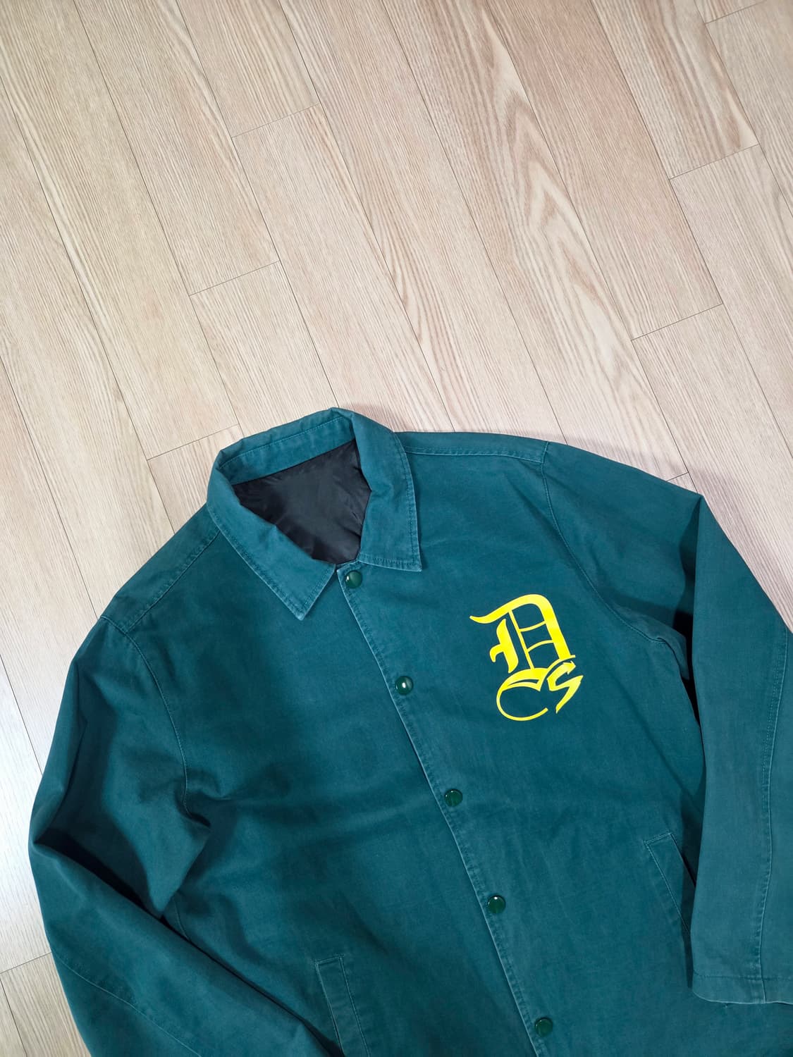 Destiny 그린 원워싱 코치 재킷 상품이미지2