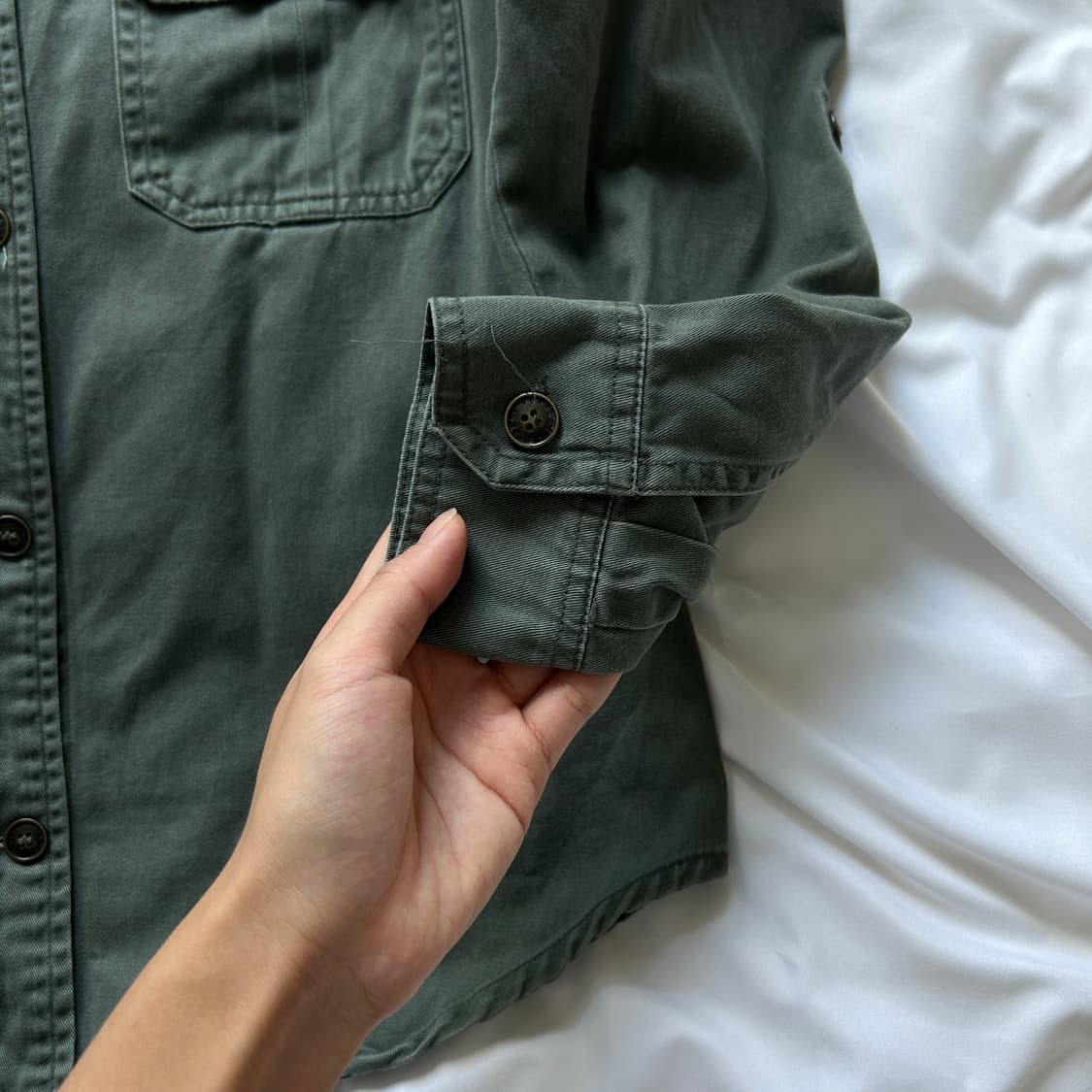 빈티지 코튼 긴팔 셔츠 상품이미지7