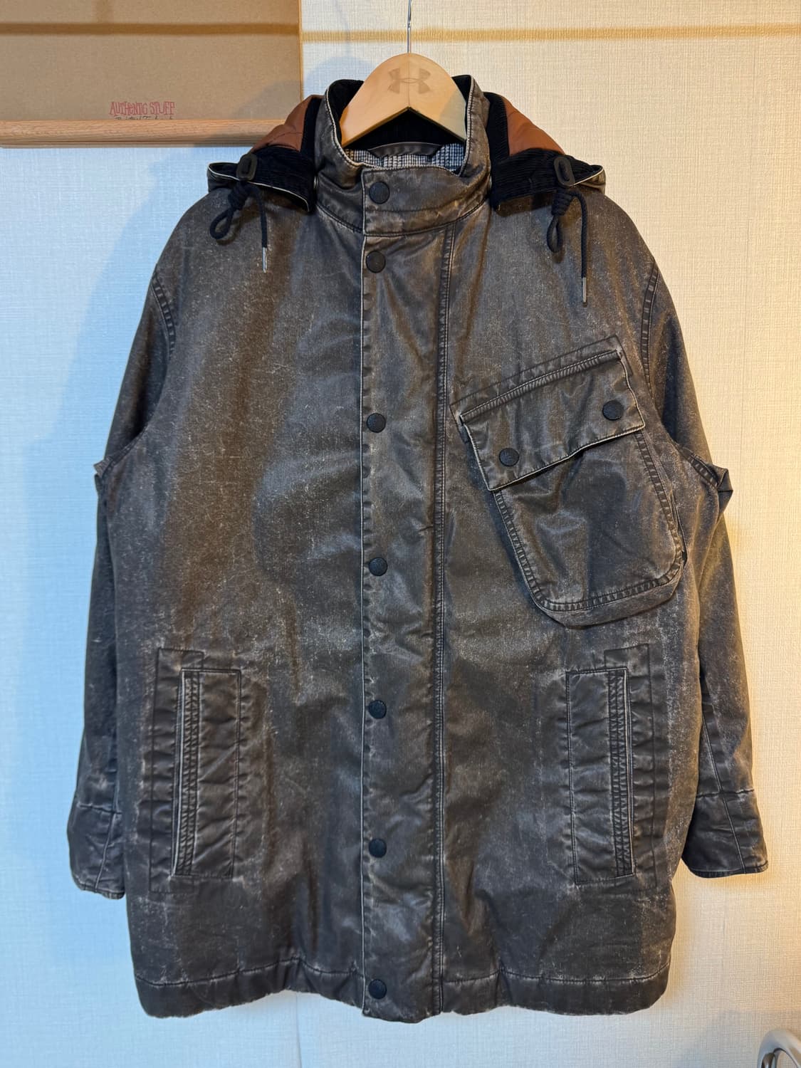 [L]Series 시리즈 옵스쿠라 카본코팅 야상 자켓 상품이미지1