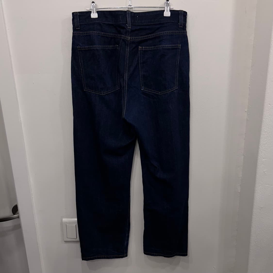 비슬로우 투턱 와이드핏 샐비지 아메카지 데님팬츠 상품이미지5