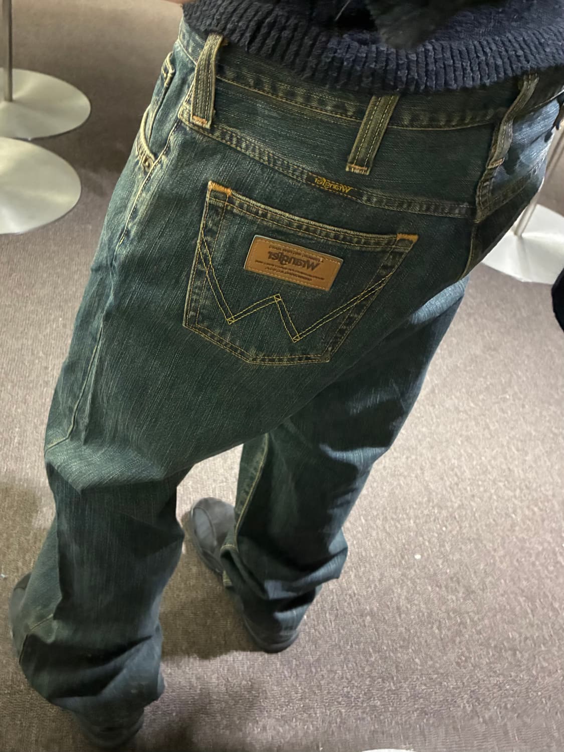 31)랭글러 빈티지 일자핏 워싱 데님팬츠 상품이미지4