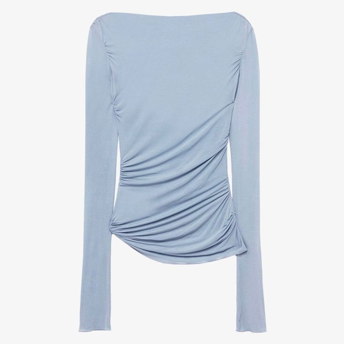 블루마린 Blumarine 비스코스 드레이핑 탑 상품이미지2