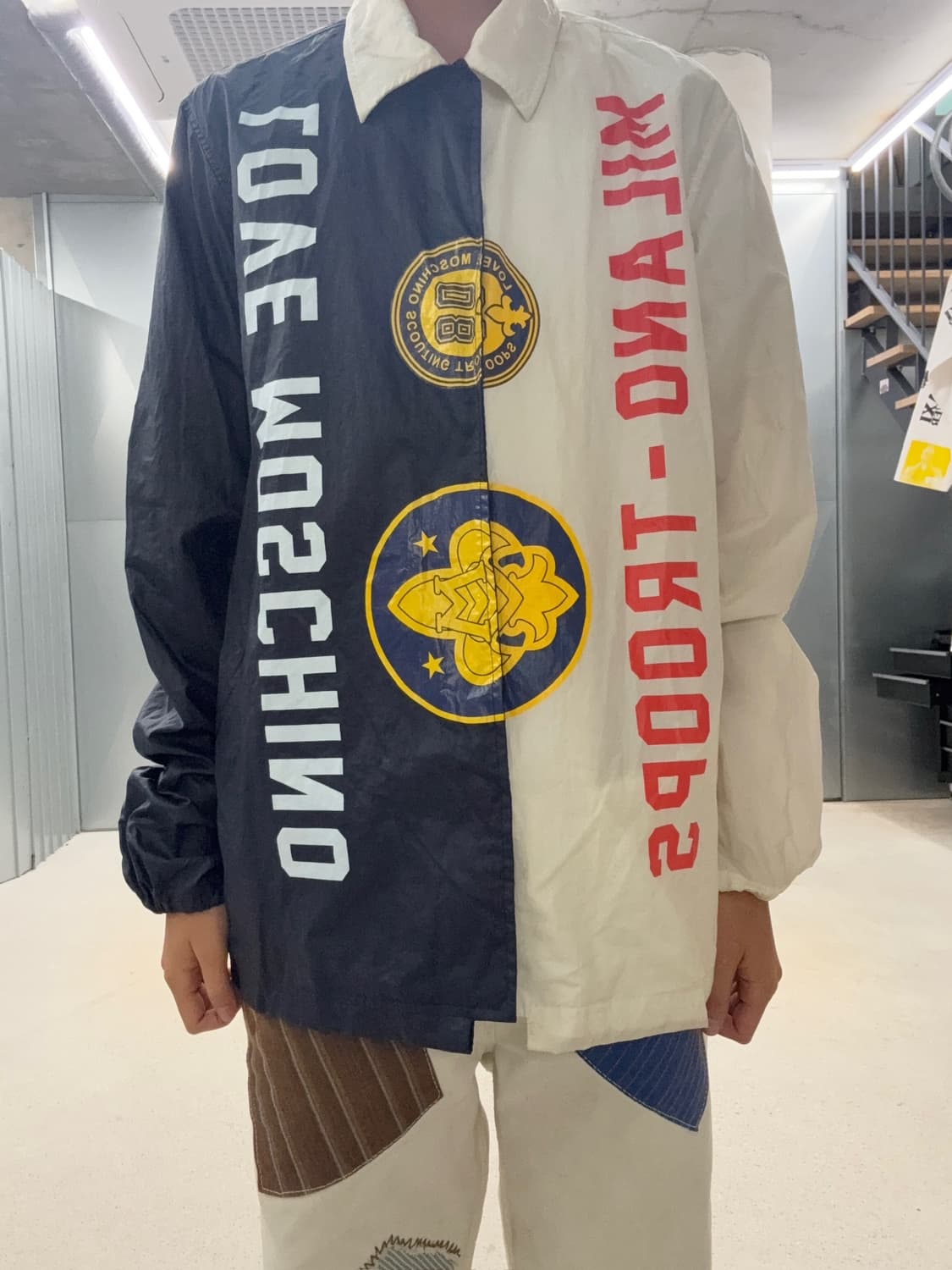 모스키노 나일론 코치자켓 상품이미지5