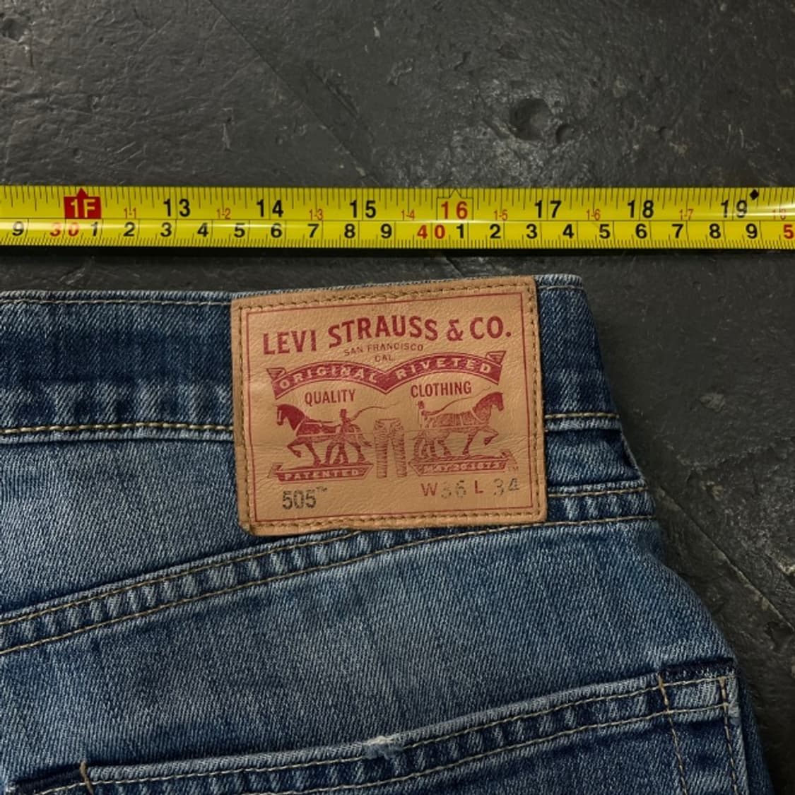 36 리바이스 505 청바지  상품이미지9