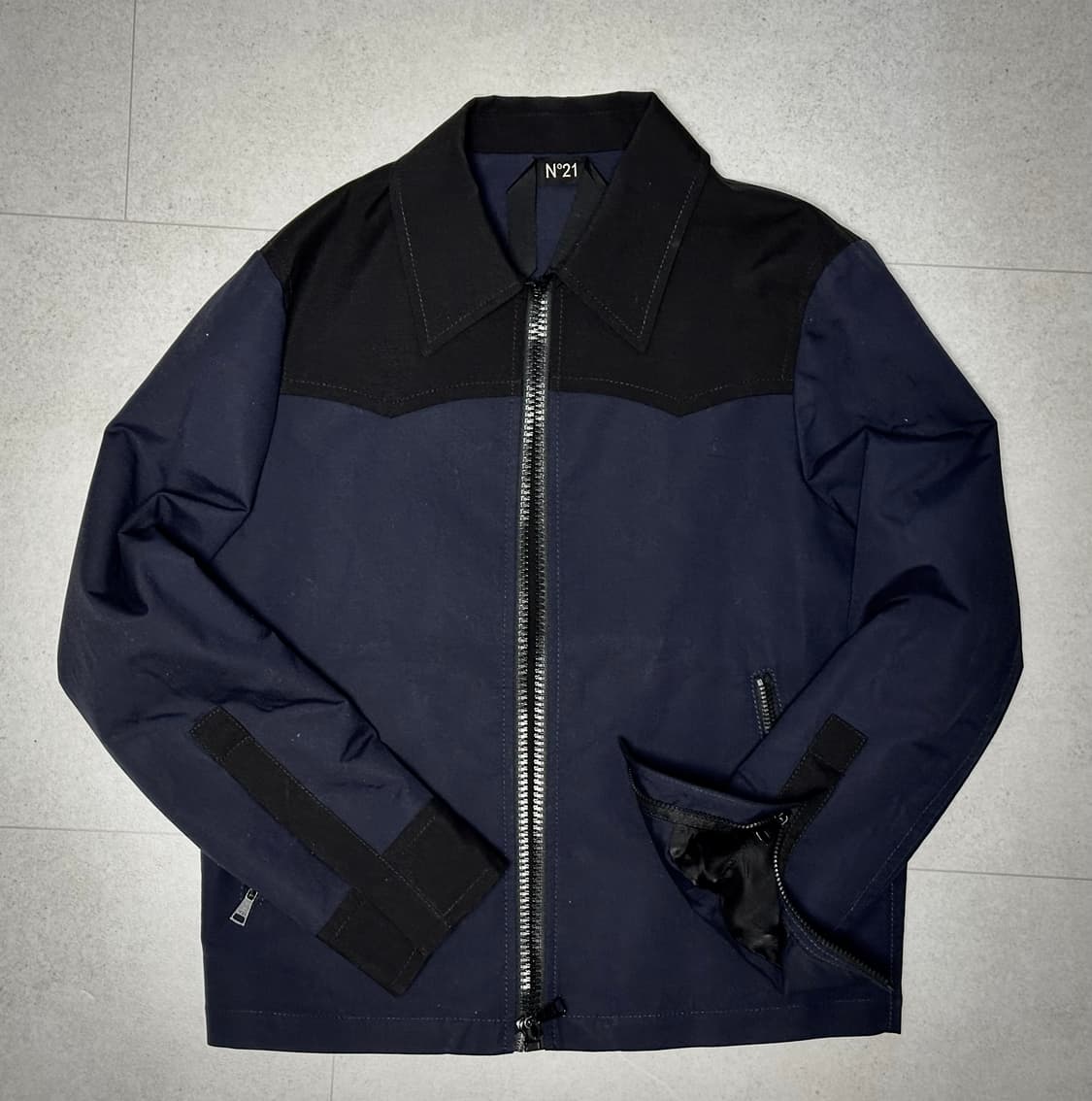 N21 (누메로 벤투노) 테일러드 웨스턴 블루종 상품이미지3