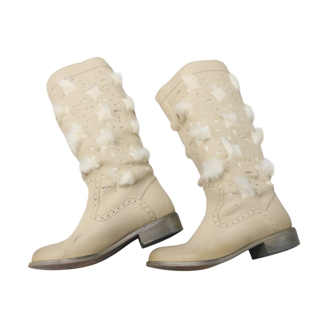 디젤 퍼장식 부츠 상품이미지1