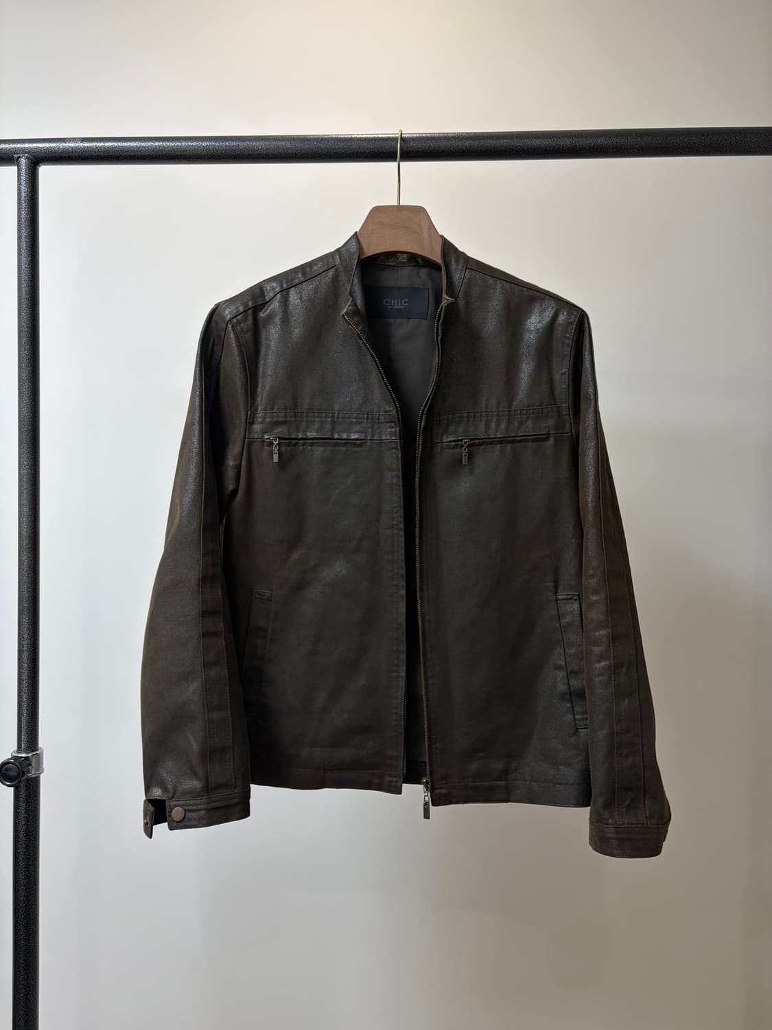 더티 오일 워싱 블루종 자켓 상품이미지6