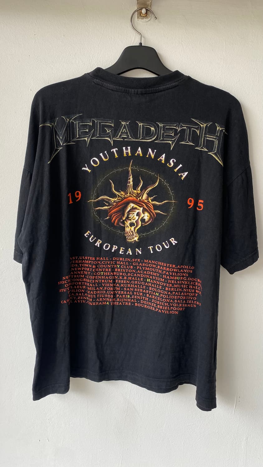 빈티지 90s megadeth 메가데스 밴드 티셔츠 2xl xxl 상품이미지2