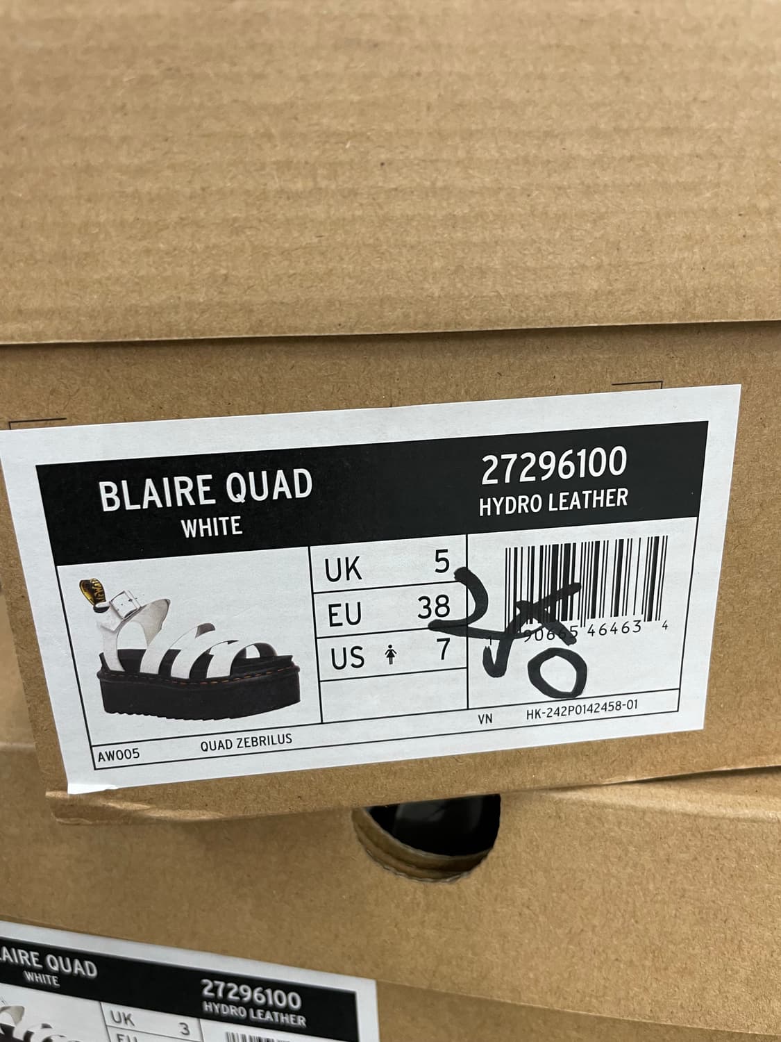 닥터마틴 블레어 쿼드 샌들 uk5 (박스o) (gr-4632) 상품이미지7