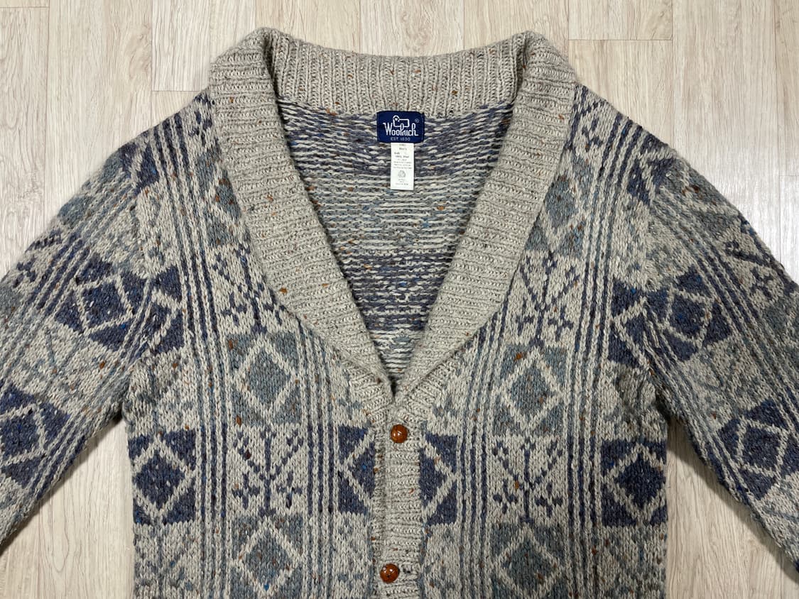 105~110) 80's 울리치 나바호 숄카라 가디건 상품이미지4