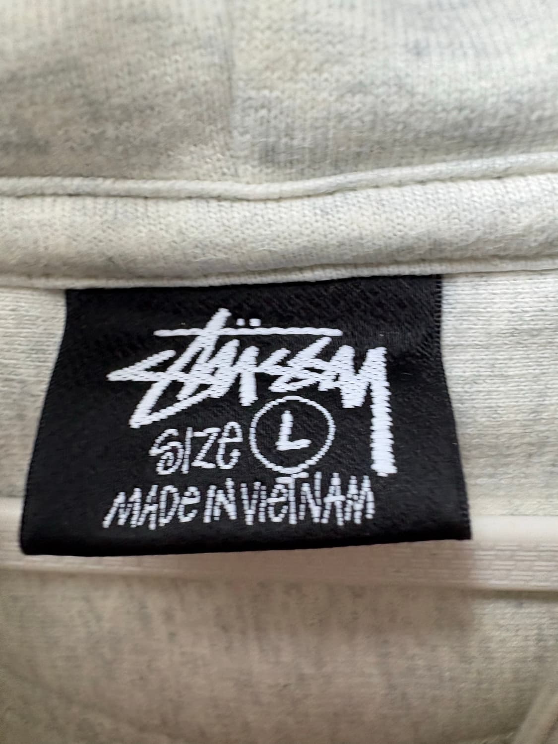 Stussy 후드집업 ash 색  상품이미지4