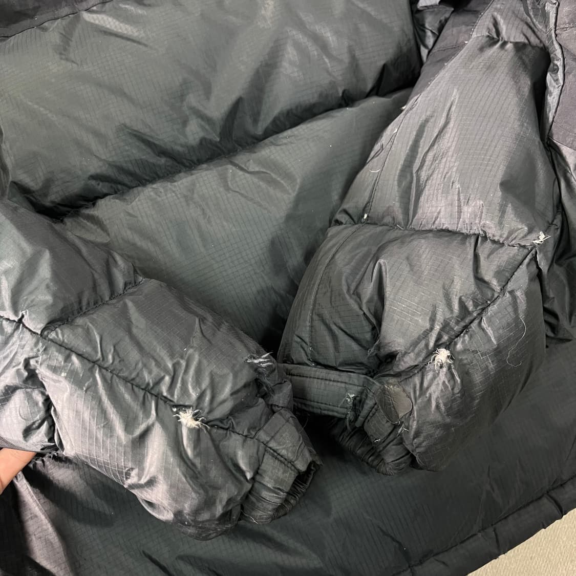 100 노스페이스 서밋 시리즈 700 드롭 패딩 상품이미지8