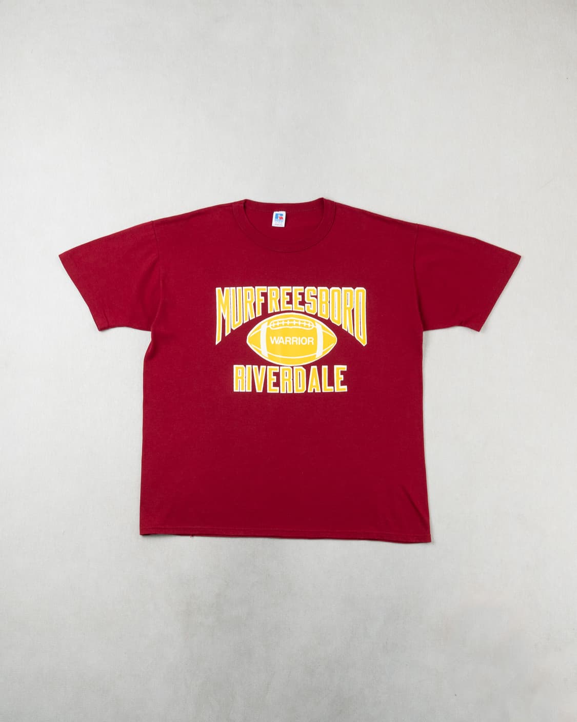 (XL) 90s 빈티지 러셀 애슬레틱 프린팅 티셔츠 상품이미지1