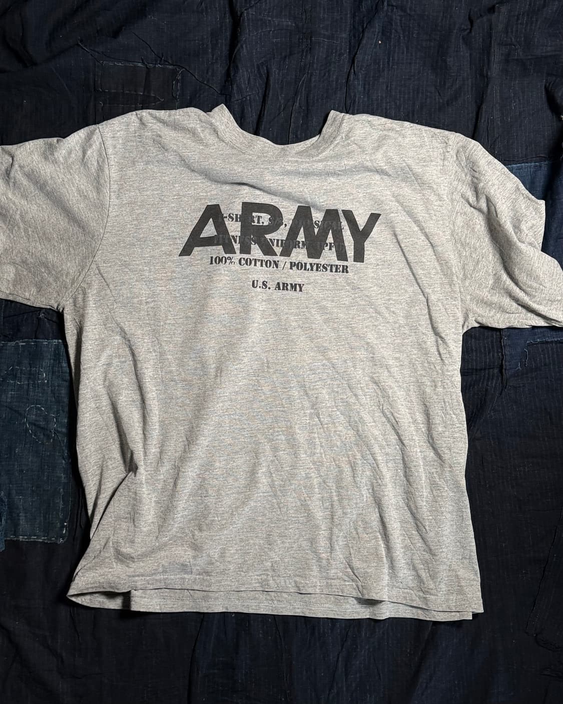 00s Soffe U.S Army Spec. 스텐실 IPFU 티셔츠 XL 상품이미지1