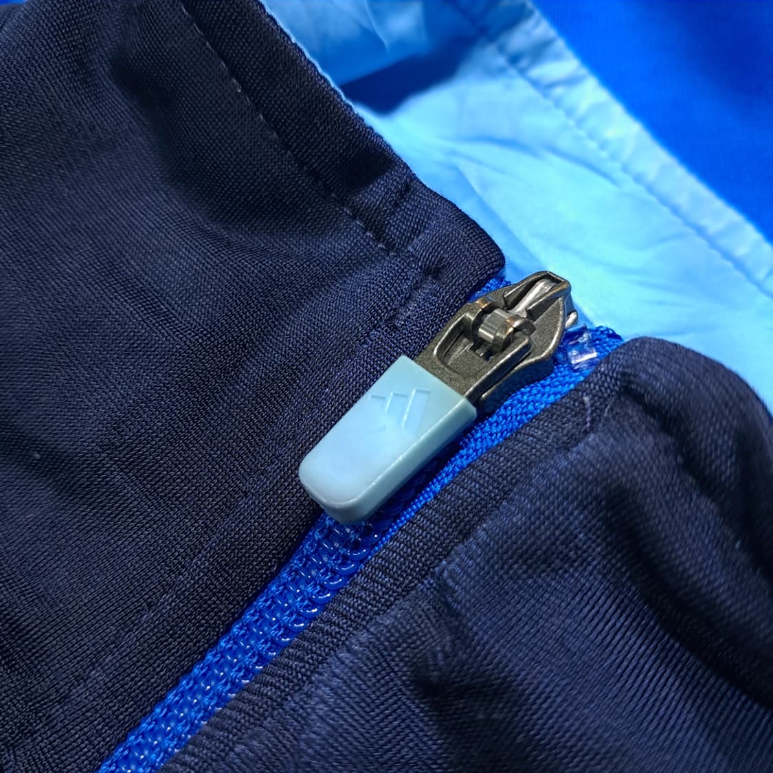 CK014 L 아디다스 투톤 블루 집업 자켓 상품이미지6