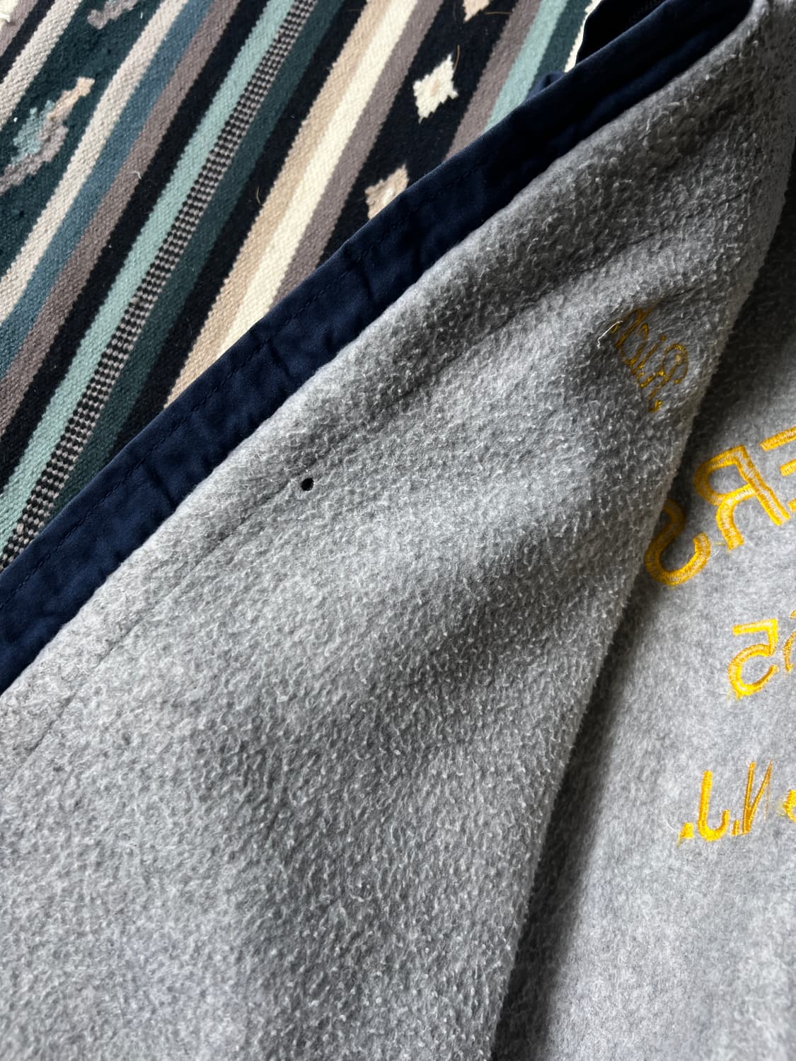 [XL]90's Made in USA 카펜터 오피서 봄버 자켓 상품이미지9