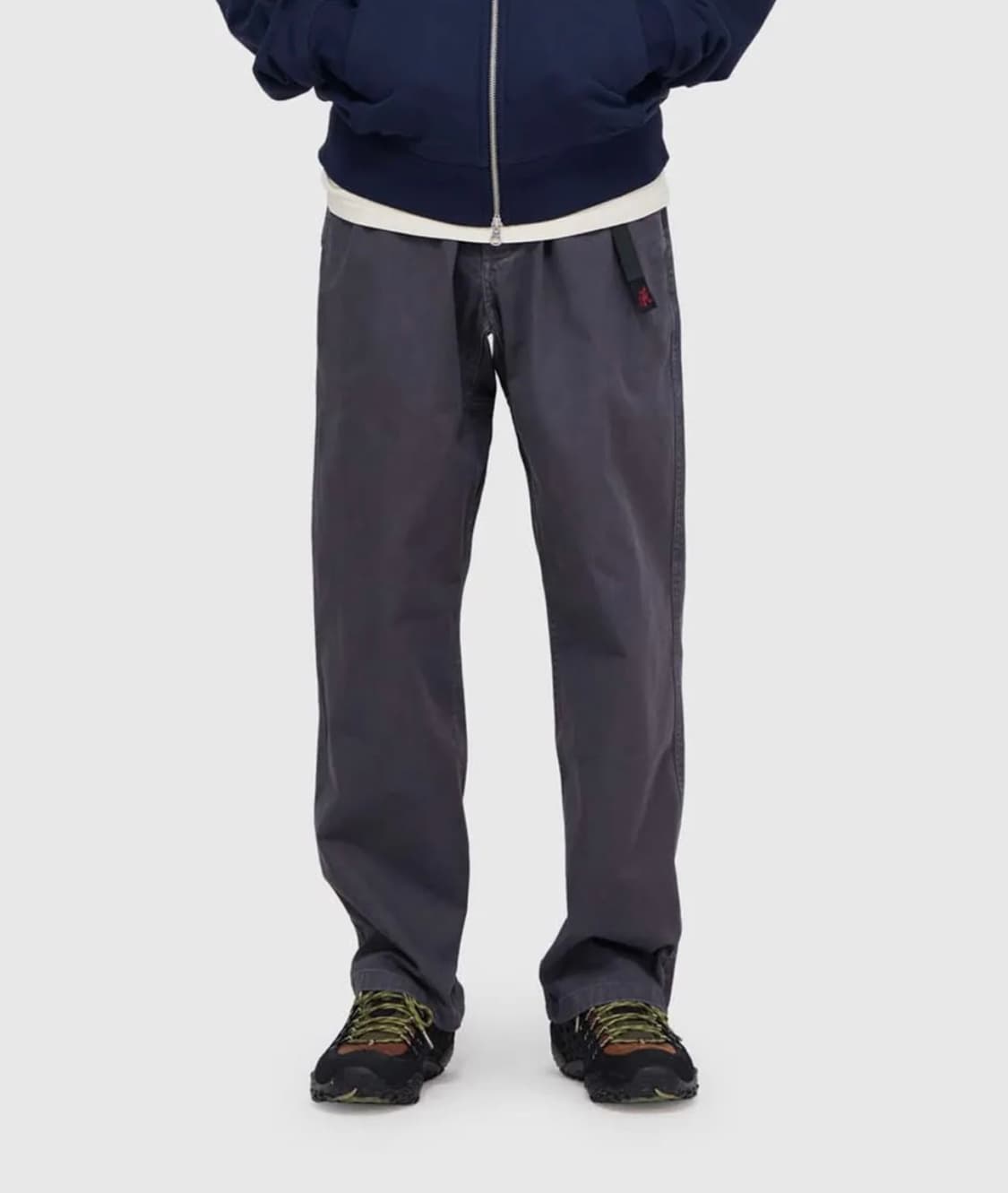 그라미치 스트레이트 팬츠 Fossil Grey Pigment 새상품 상품이미지2