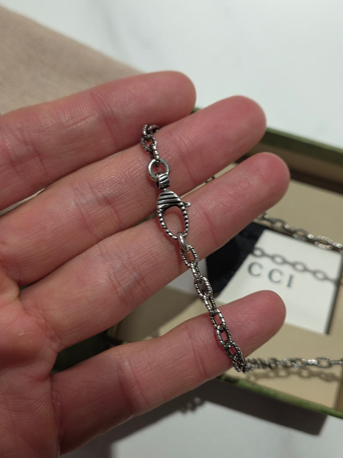 [정품] 구찌 인터로킹 G 펜던트 목걸이 상품이미지4