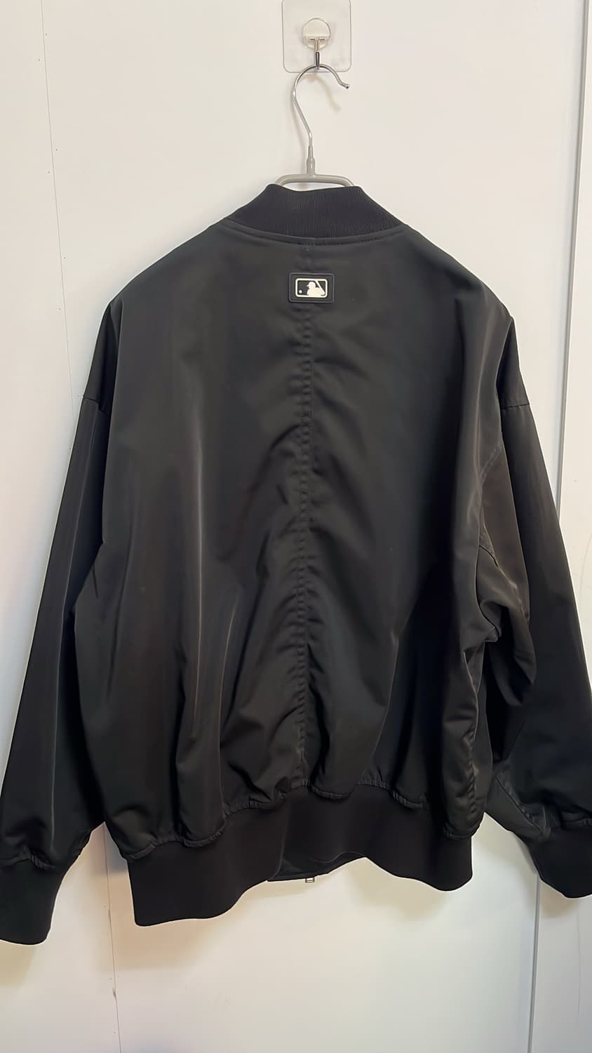 MLB 하트 베이스볼 점퍼 블랙 M 상품이미지2