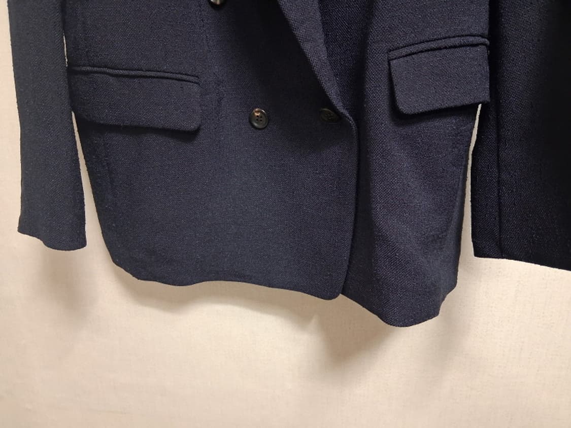 일본수입 RIAM PLAGE 여성 춘추 네이비더블쟈켓 보이핏 여유핏 여성 상품이미지5