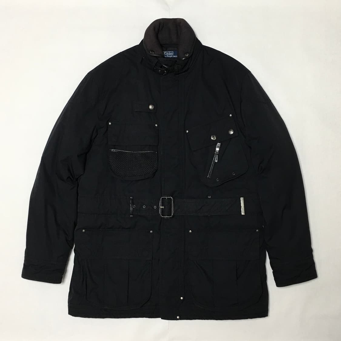 폴로 멀티포켓 벨티드 패딩 자켓 상품이미지2