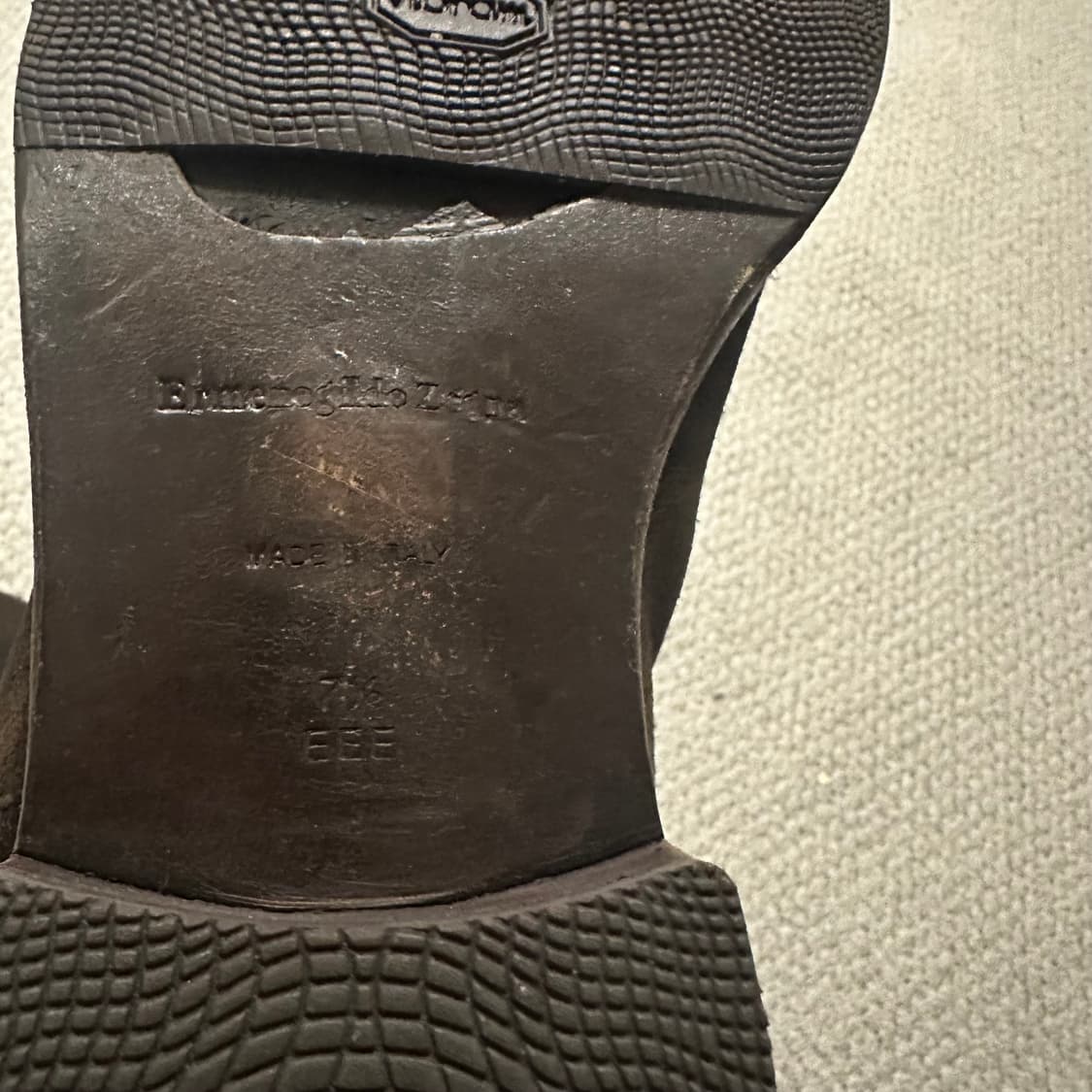 제냐 Ermenegildo Zegna 스웨이드 캡토 옥스포드 슈즈 상품이미지7