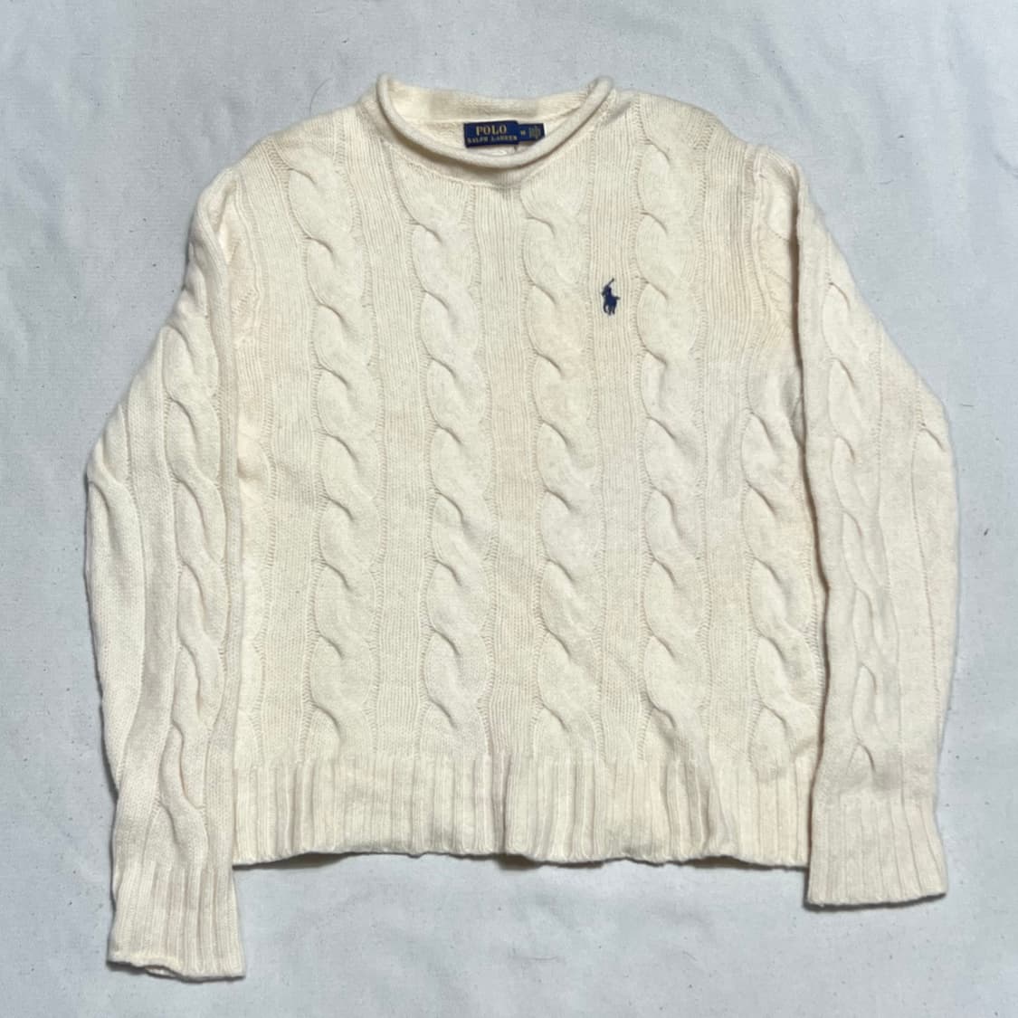 M 폴로랄프로렌 여성용 캐시미어 케이블 니트 상품이미지2