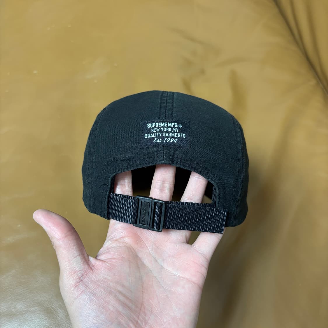 Supreme 슈프림 23ss 밀리터리 워시드 블랙 캠프캡 모자 상품이미지7