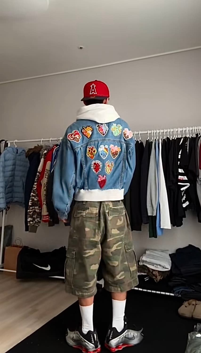 Levi’s 크롭 커스텀 데님 자켓  상품이미지7