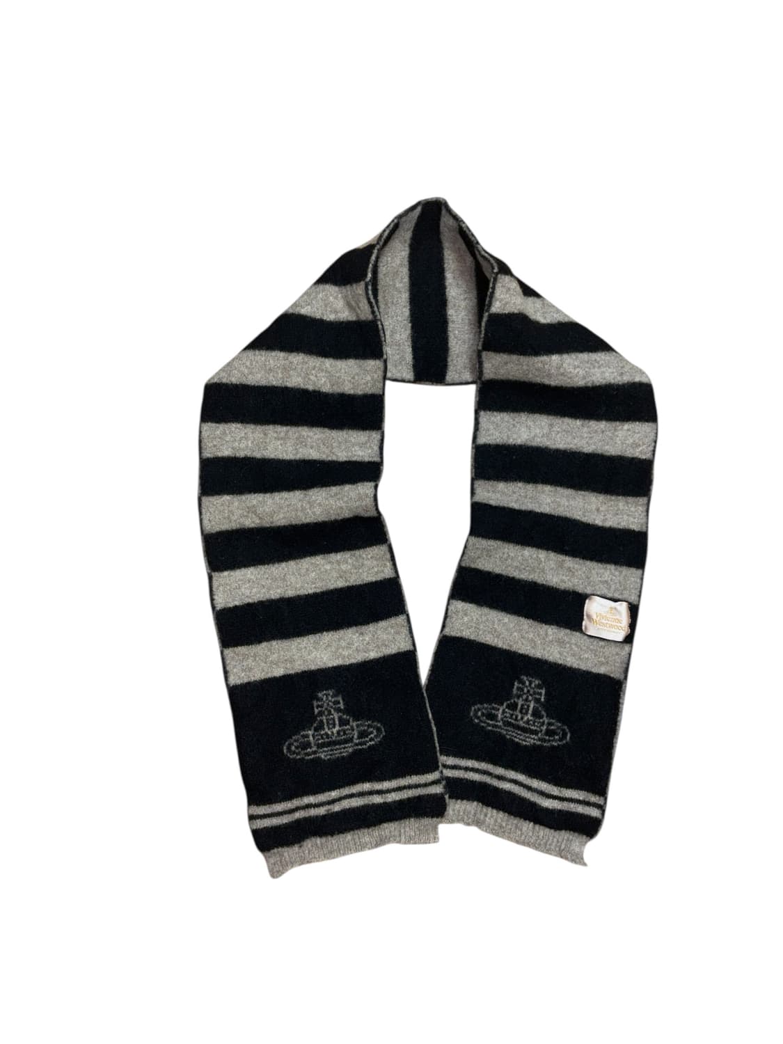 비비안웨스트우드 스트라이프 머플러 상품이미지1