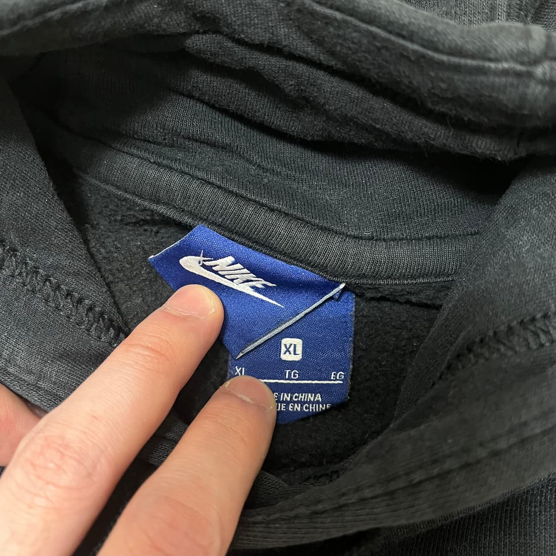 나이키 남성 스우시 로고 기모 후드티 XL(105) 상품이미지6