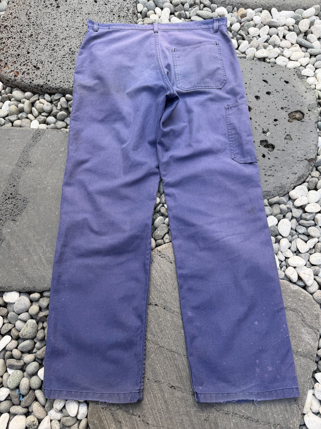 1990s DISTRESSED FADED PURPLE 프렌치워크팬츠 상품이미지2