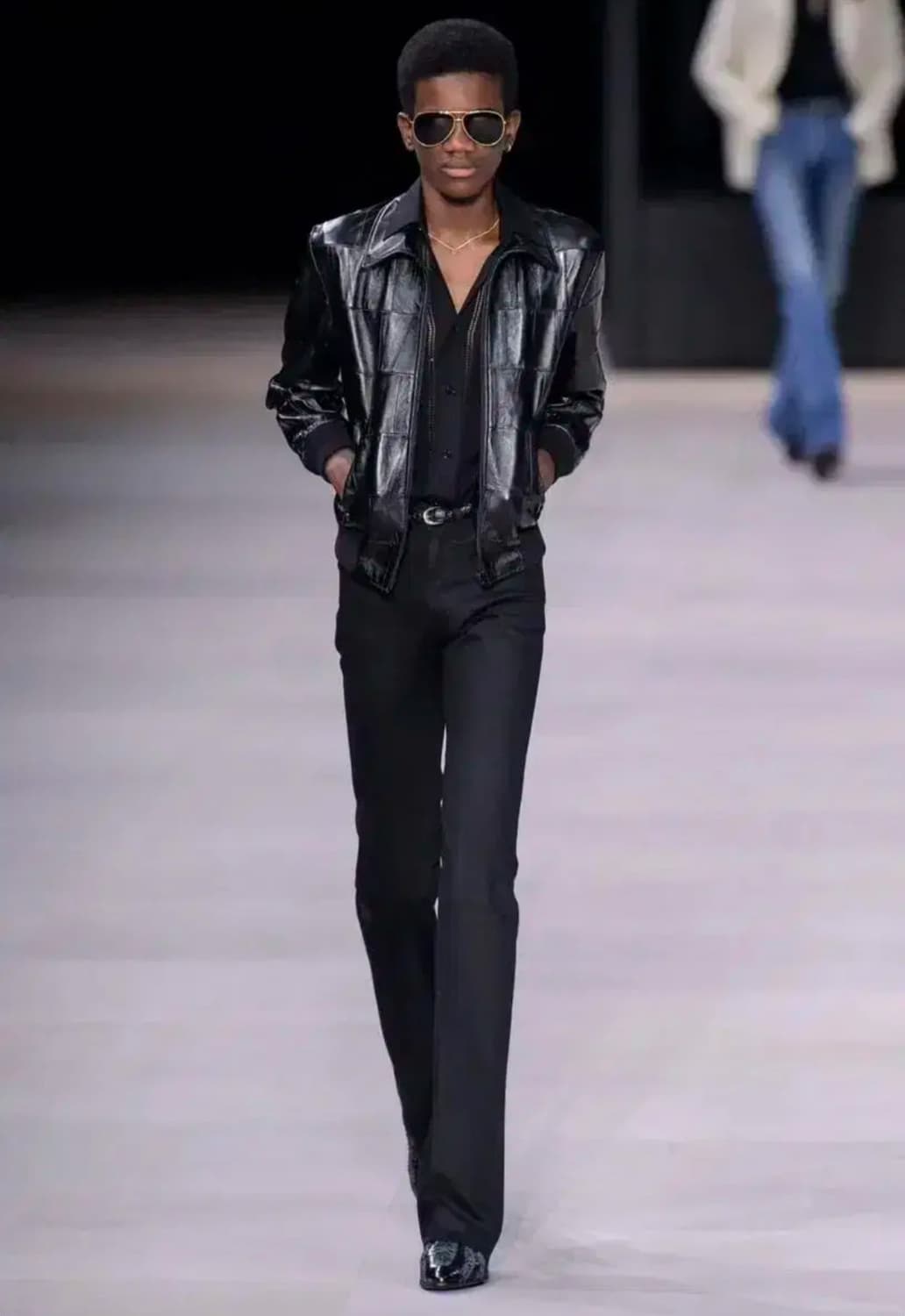 28) 셀린 딜런 플레어진 블랙 상품이미지1