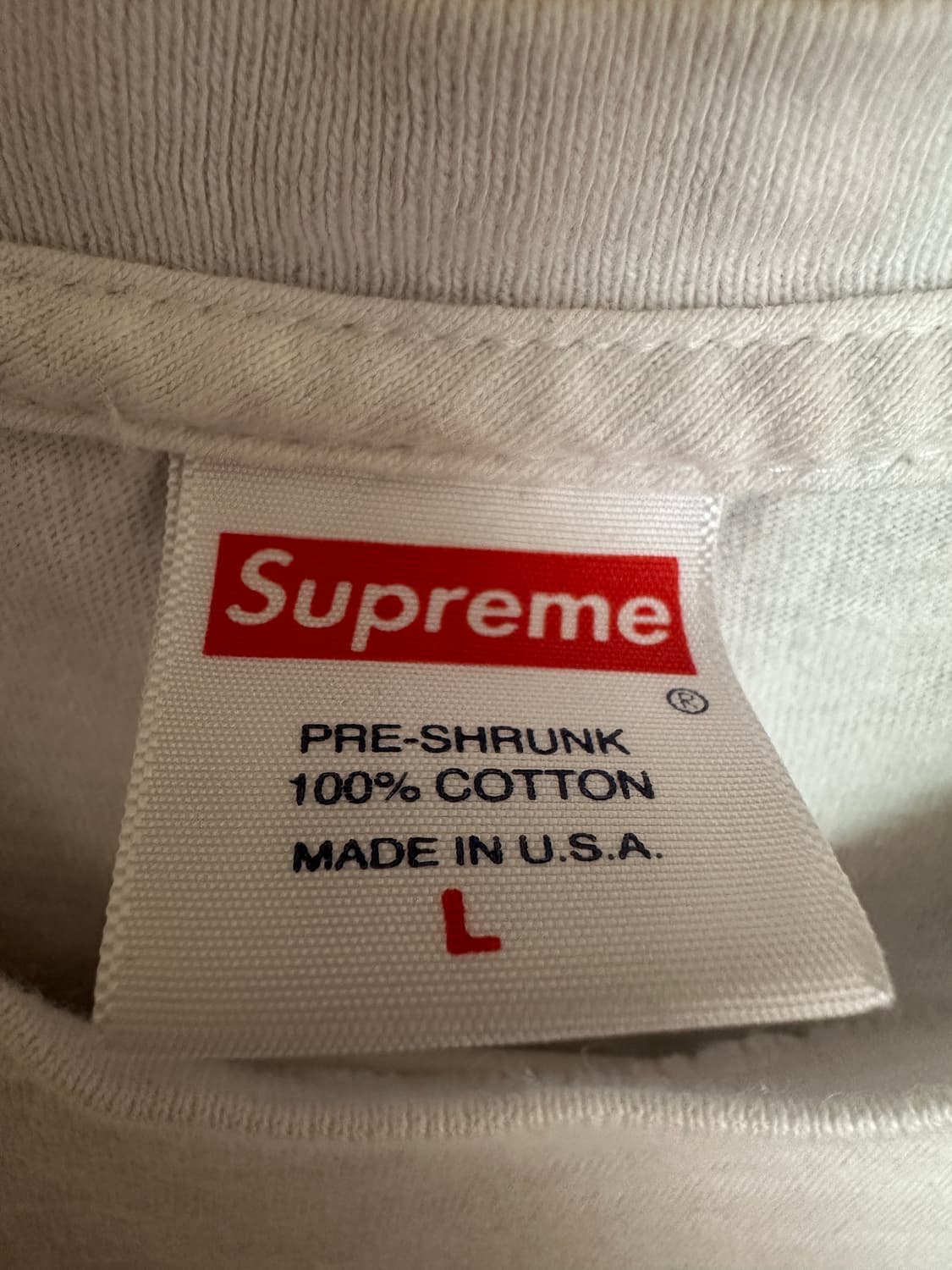 [L] 슈프림 아키라 롱슬리브 화이트 상품이미지3