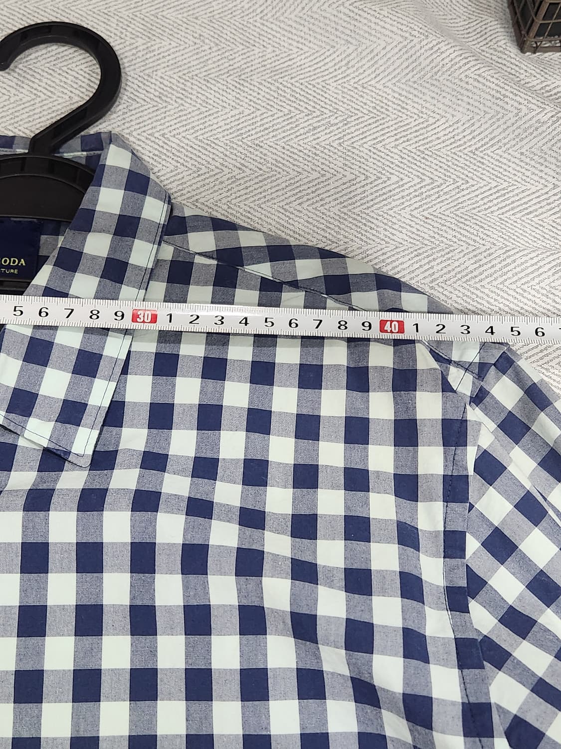 [100] 스카치앤소다  체크 셔츠 남성 100 L 상품이미지10