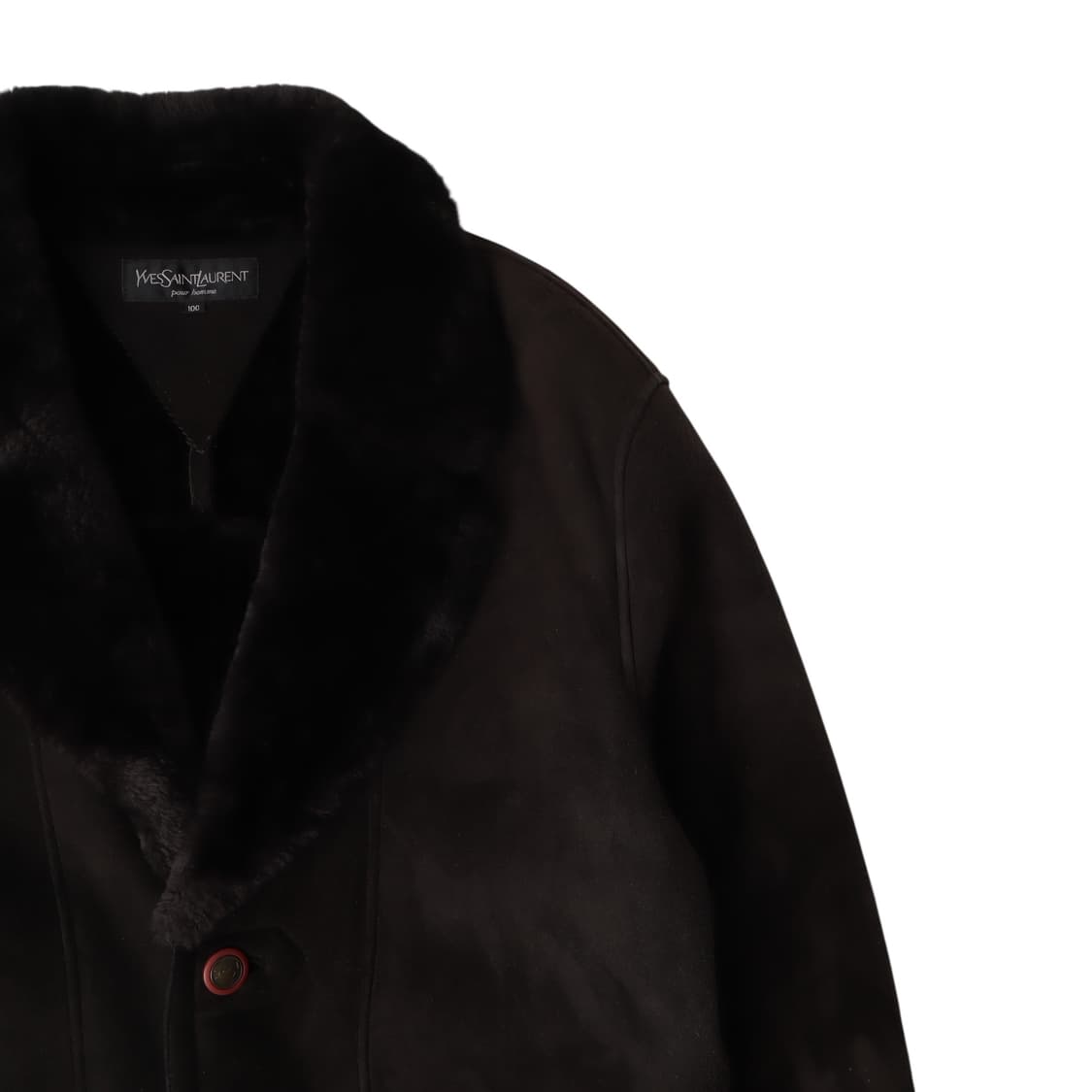 입생로랑 뿌르 옴므 스웨이드 무스탕 코트 상품이미지3