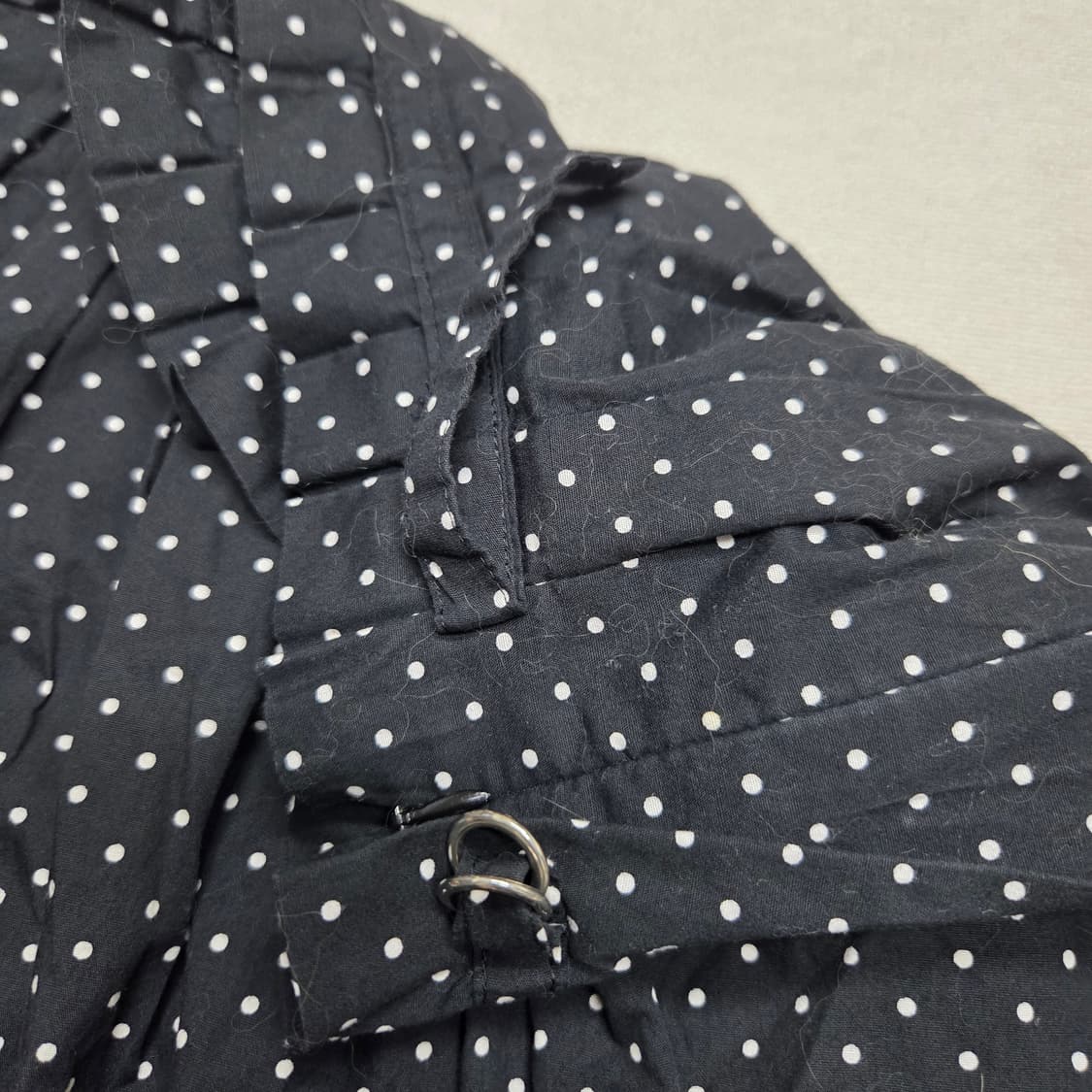 일본 빈티지 도트 롱 스커트 상품이미지3