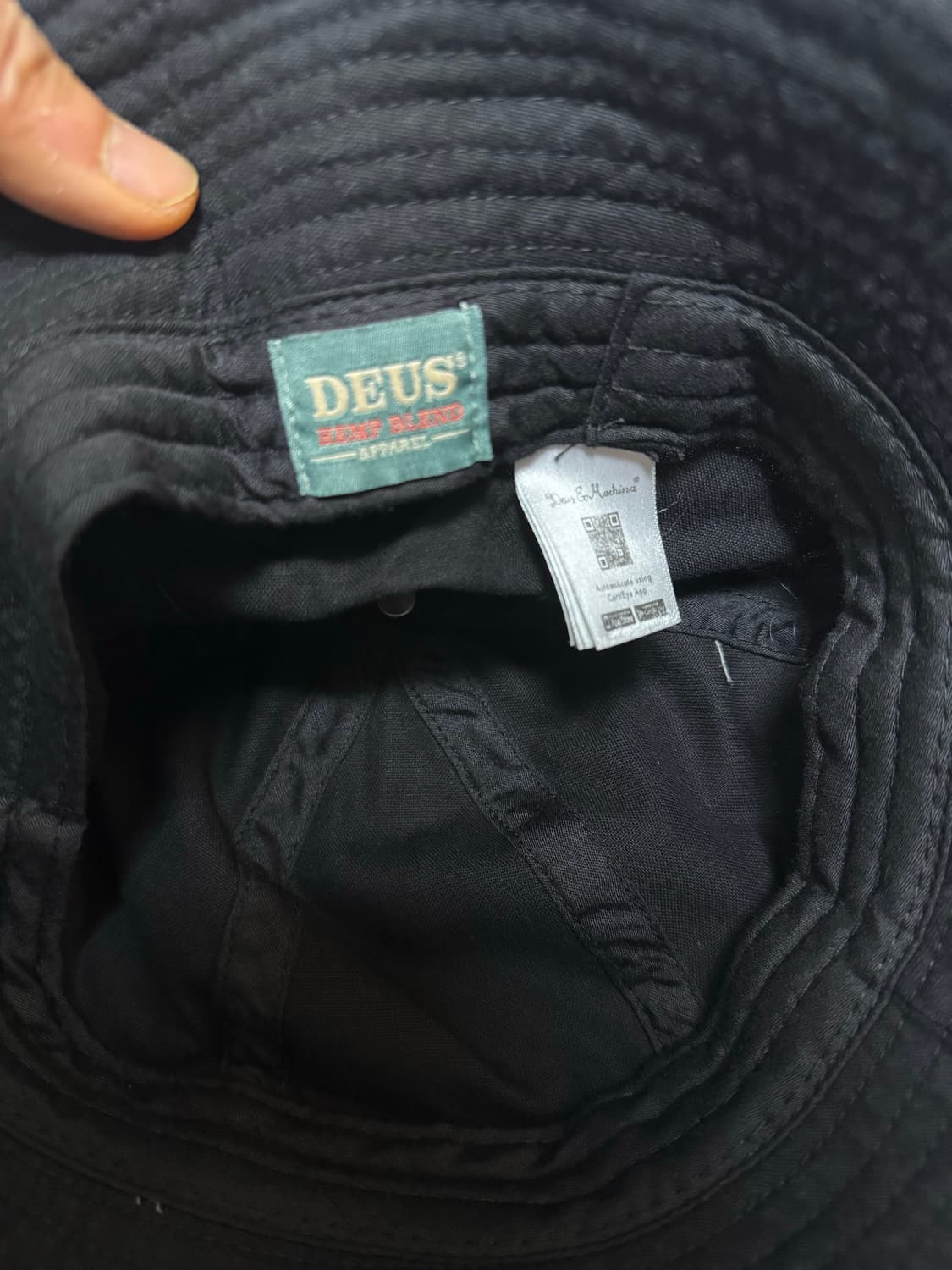 데우스 블랙 버킷햇 상품이미지4